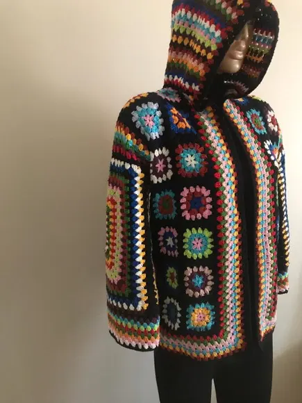 Cardigan De Crochê