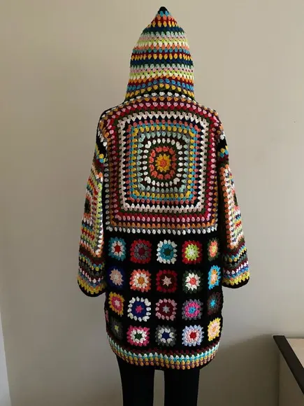 Cardigan De Crochê