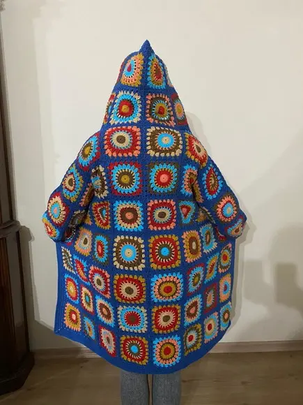 Cardigan De Crochê