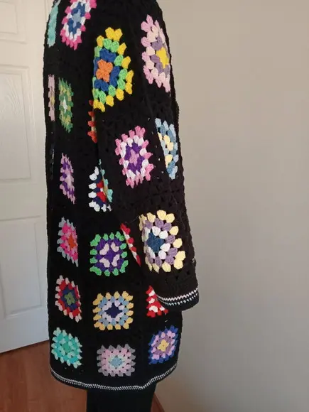 Cardigan De Crochê