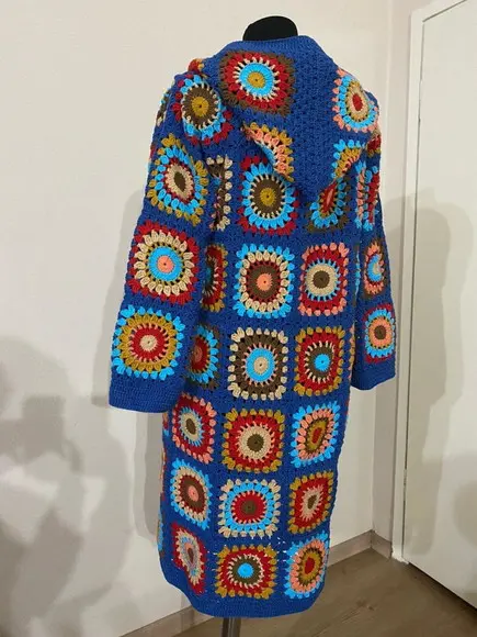 Cardigan De Crochê
