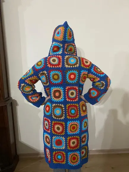 Cardigan De Crochê
