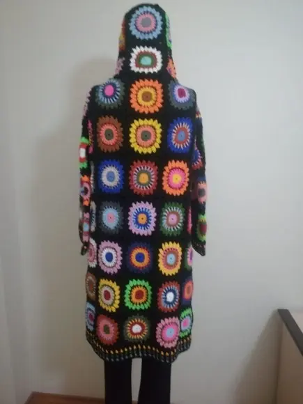 Cardigan De Crochê