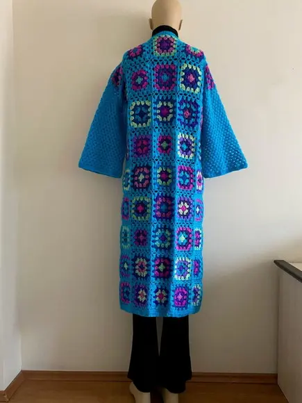 Cardigan De Crochê