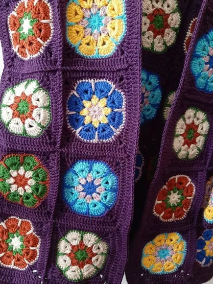 Cardigan De Crochê