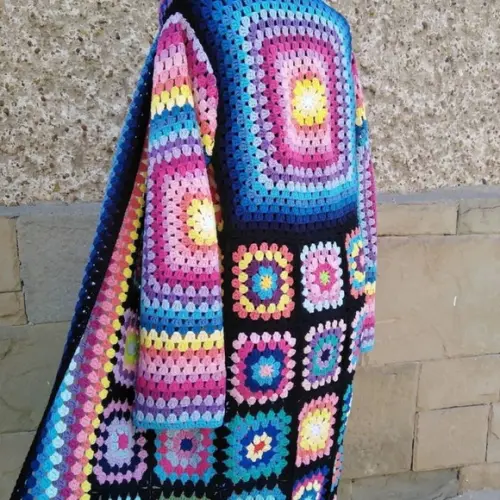 Cardigan De Crochê