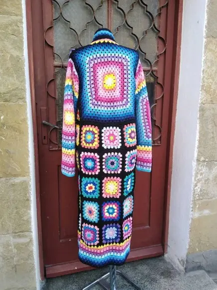 Cardigan De Crochê