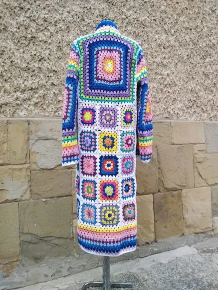 Cardigan De Crochê