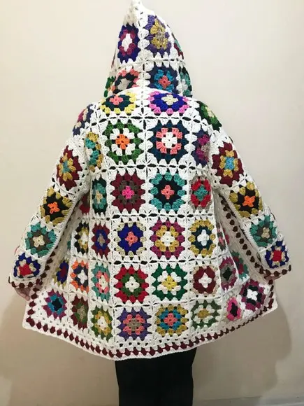 Cardigan De Crochê
