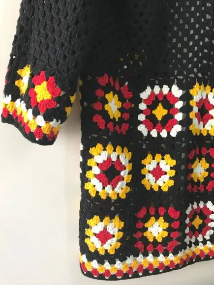 Cardigan De Crochê