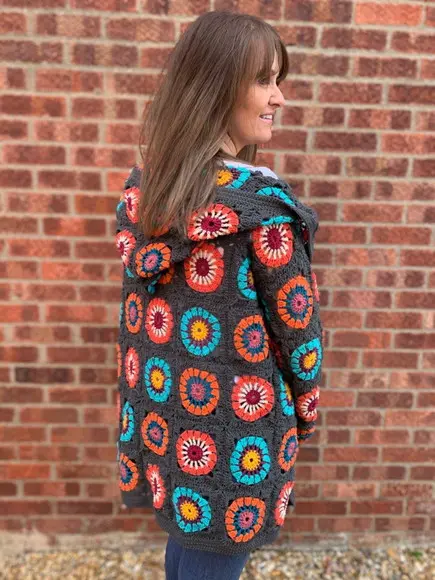 Cardigan De Crochê