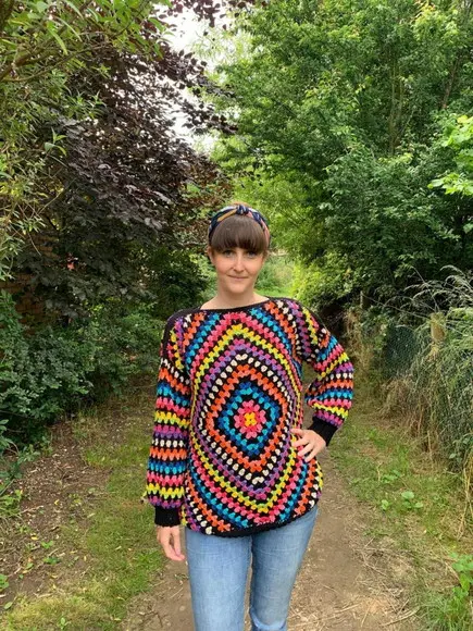 Cardigan De Crochê
