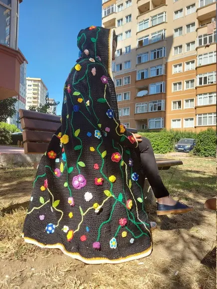Cardigan De Crochê
