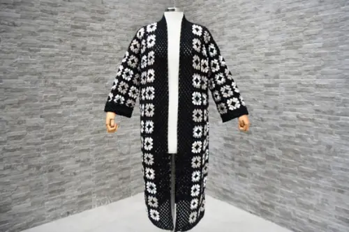 Cardigan De Crochê