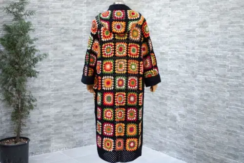 Cardigan De Crochê