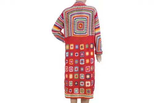 Cardigan De Crochê