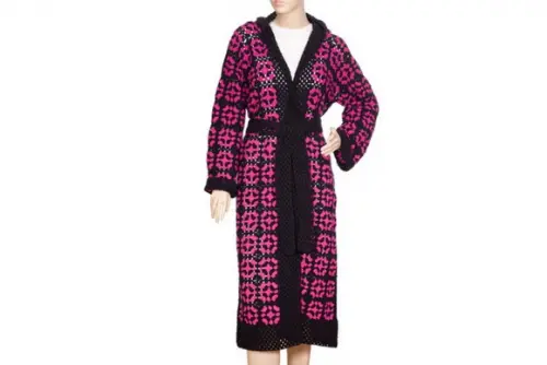 Cardigan De Crochê