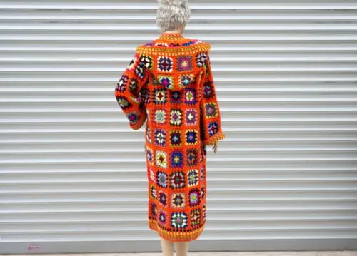 Cardigan De Crochê