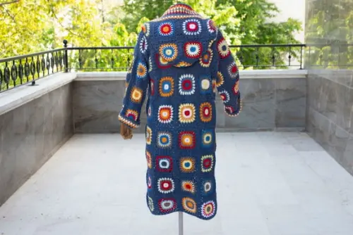 Cardigan De Crochê