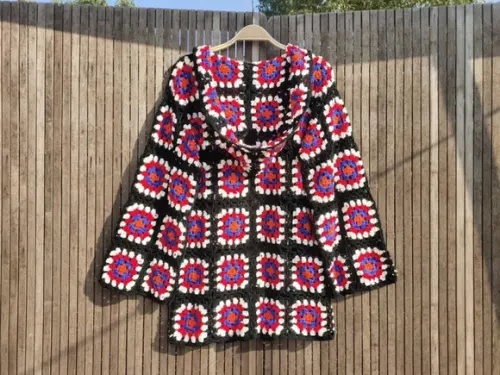 Cardigan De Crochê