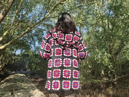 Cardigan De Crochê