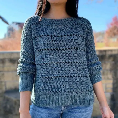 cardigan de crochê Celine