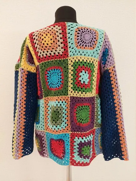 Cardigan em Crochê