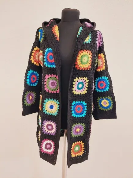 Cardigan em Crochê