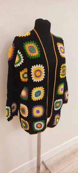 Cardigan em Crochê