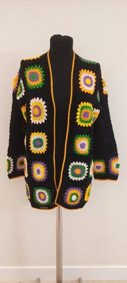 Cardigan em Crochê