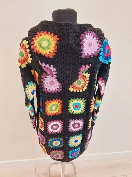 Cardigan em Crochê