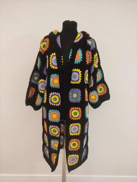 Cardigan em Crochê