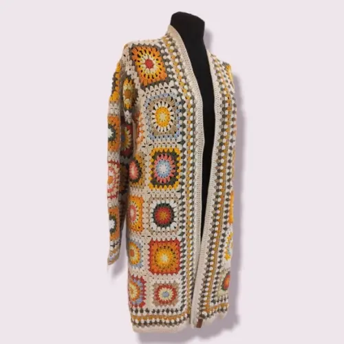 Cardigan em Crochê