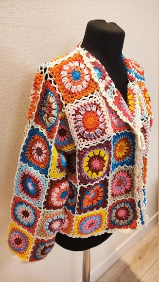 Cardigan em Crochê