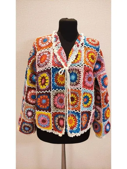 Cardigan em Crochê