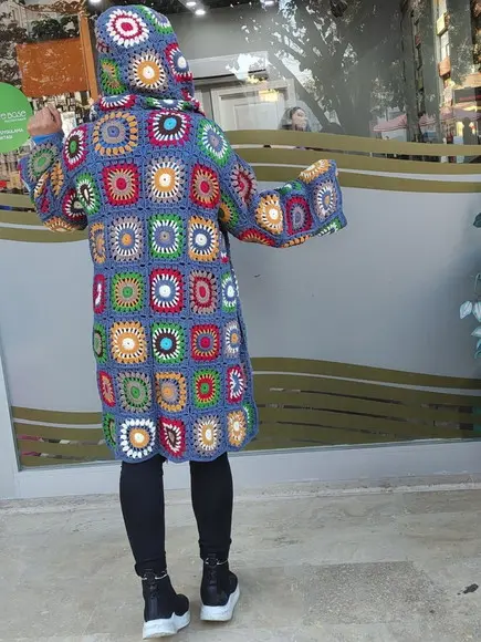 Cardigan em Crochê