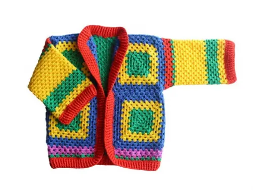 Cardigan em Crochê