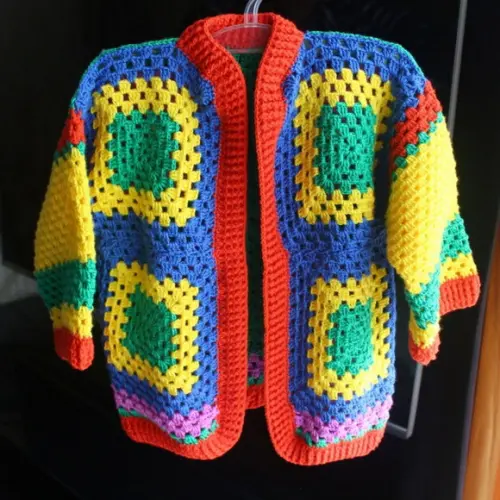 Cardigan em Crochê