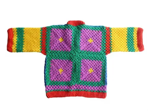 Cardigan em Crochê