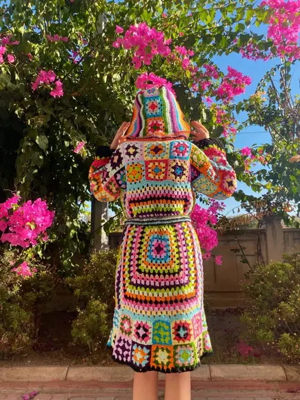 Cardigan em Crochê