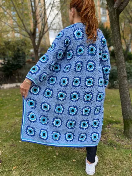 Cardigan em Crochê