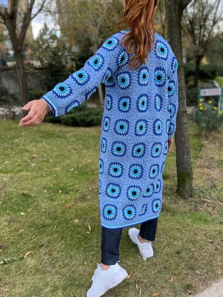 Cardigan em Crochê
