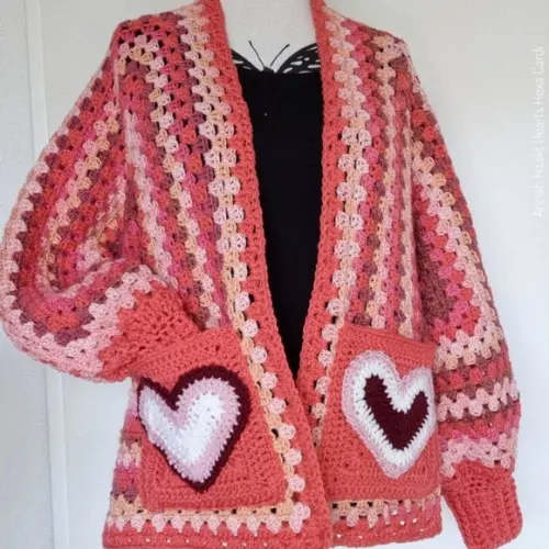Cardigan em Crochê