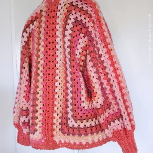 Cardigan em Crochê