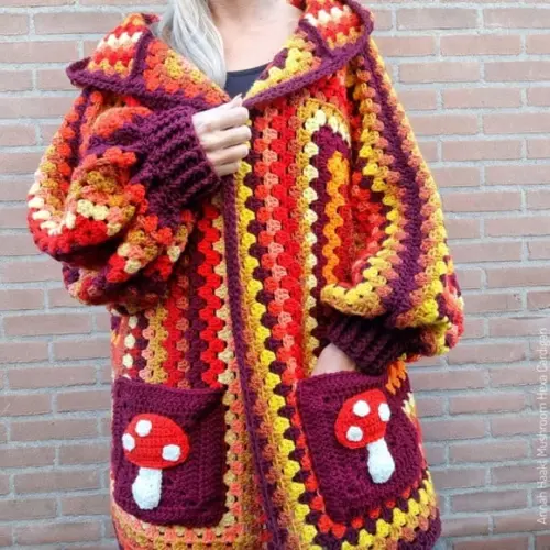 Cardigan em Crochê