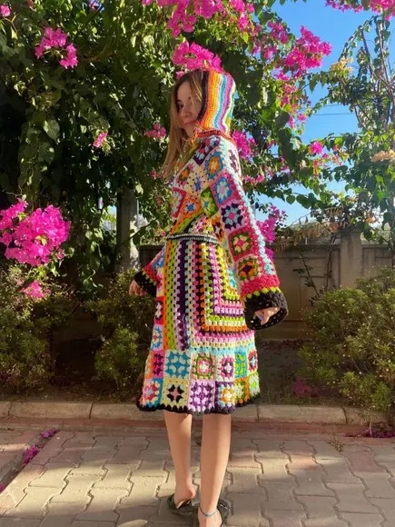 Cardigan em Crochê
