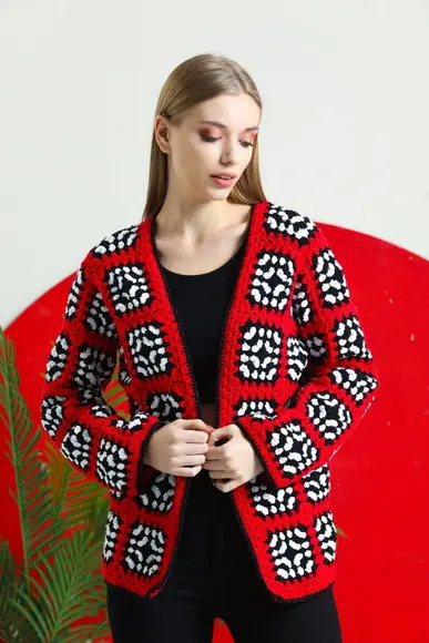 Cardigan em Crochê