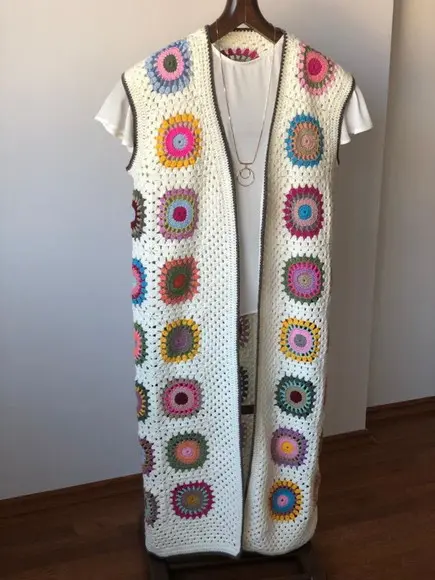 Colete De Crochê