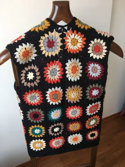 Colete De Crochê