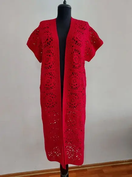 Colete De Crochê